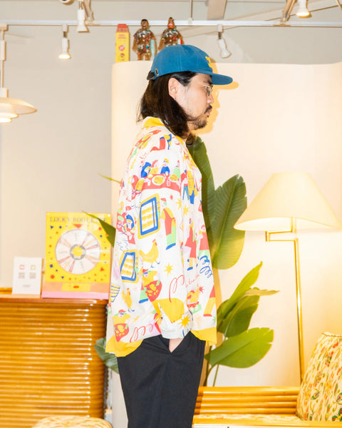 BUENO CHICKEN L/S SHIRT / WHITE