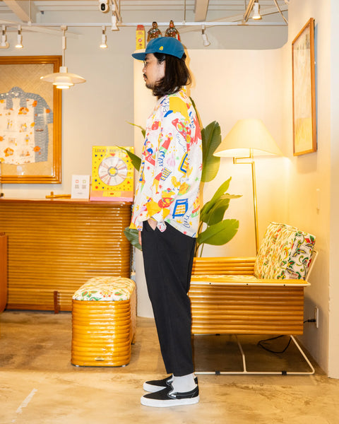 BUENO CHICKEN L/S SHIRT / WHITE