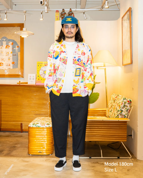 BUENO CHICKEN L/S SHIRT / WHITE