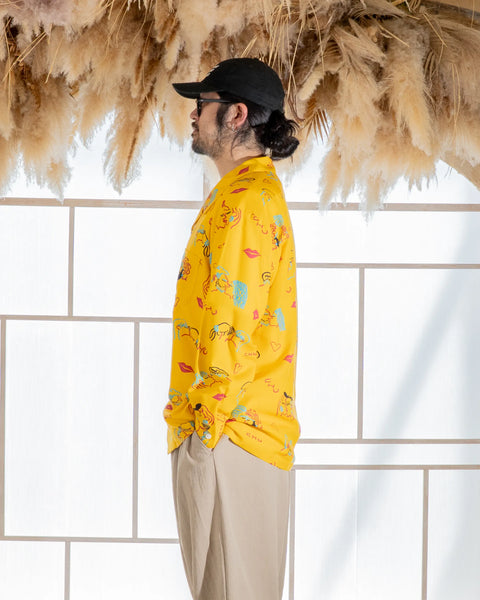 CHU L/S SHIRT / MUSTARD