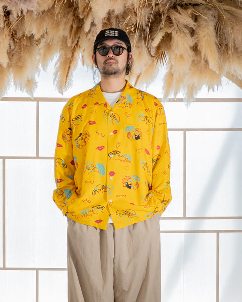 CHU L/S SHIRT / MUSTARD