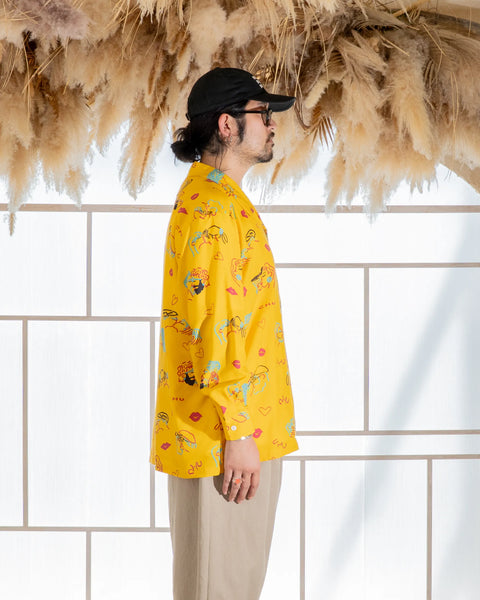 CHU L/S SHIRT / MUSTARD