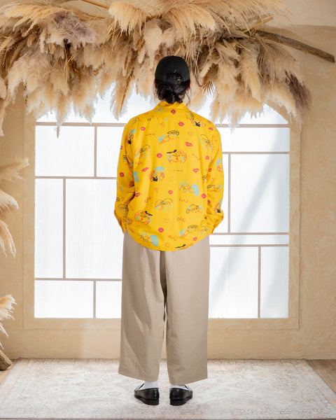 CHU L/S SHIRT / MUSTARD