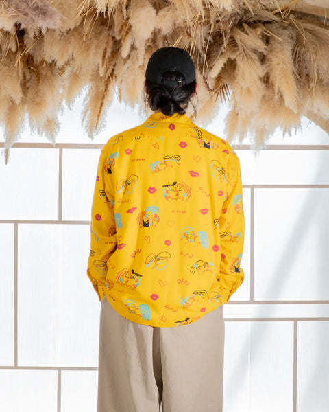 CHU L/S SHIRT / MUSTARD