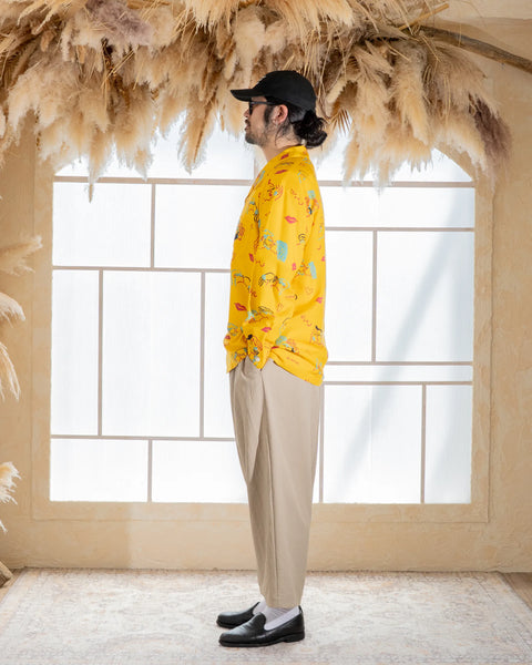 CHU L/S SHIRT / MUSTARD
