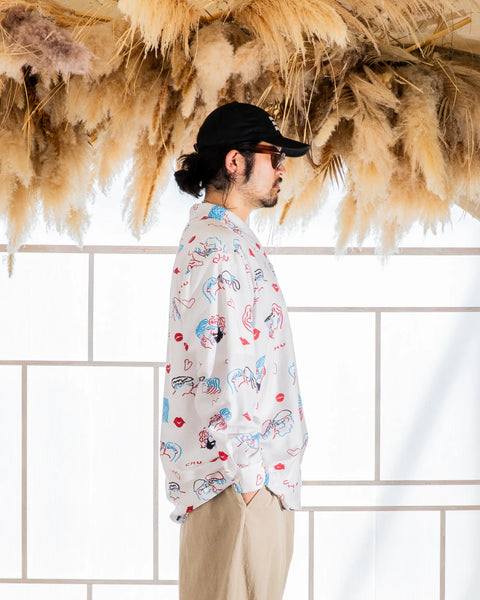 CHU L/S SHIRT / WHITE