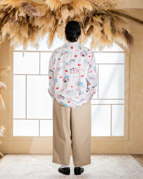 CHU L/S SHIRT / WHITE