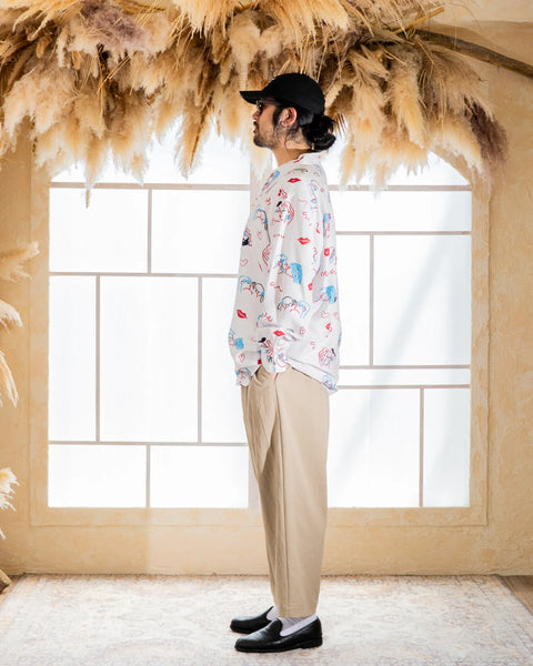 CHU L/S SHIRT / WHITE