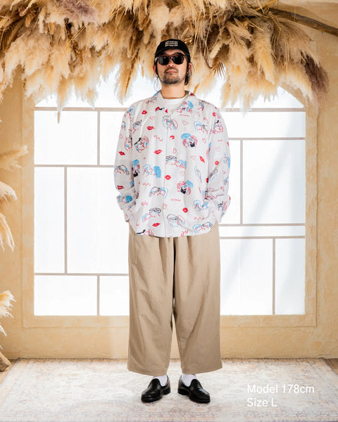 CHU L/S SHIRT / WHITE