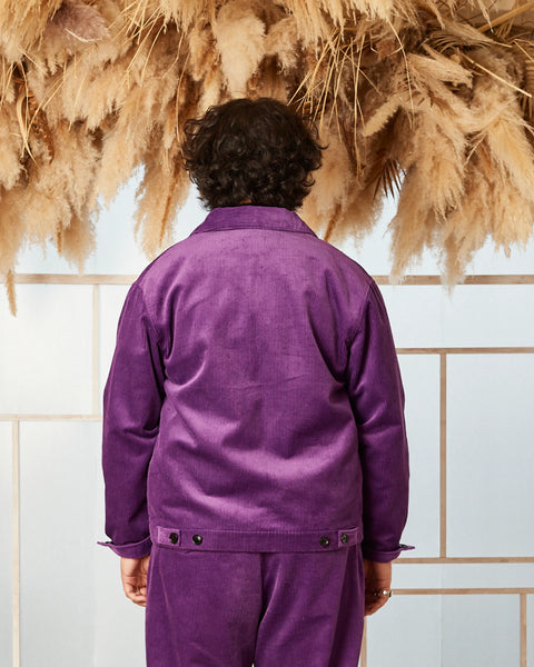 CORDUROY JACKET / PURPLE