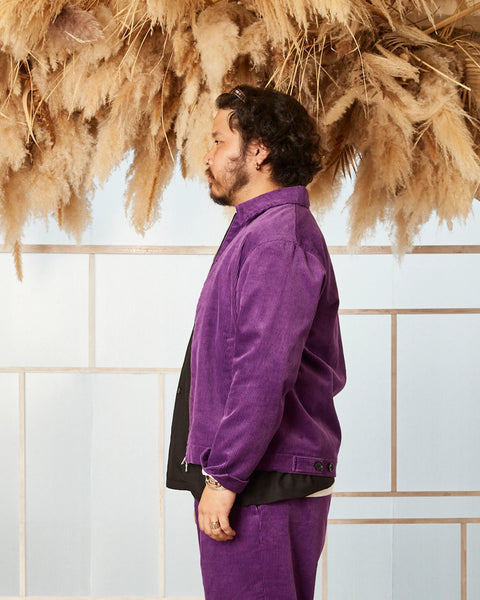 CORDUROY JACKET / PURPLE