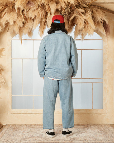 DENIM WORK JKT / ICE BLUE