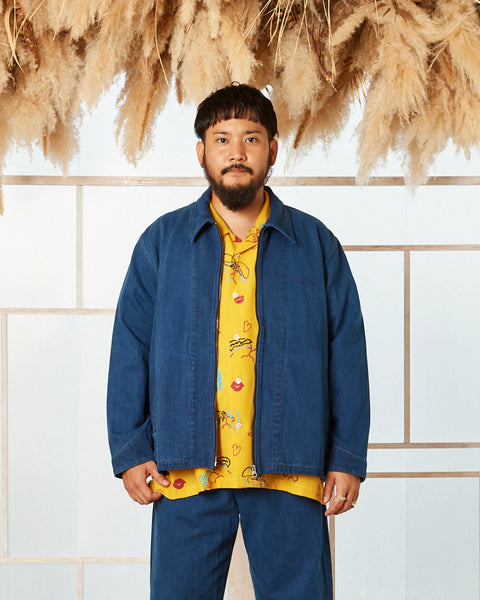 DENIM WORK JKT / RYUKYU INDIGO