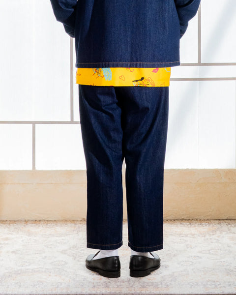 DENIM WORK PANTS / INDIGO
