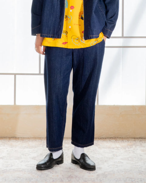 DENIM WORK PANTS / INDIGO