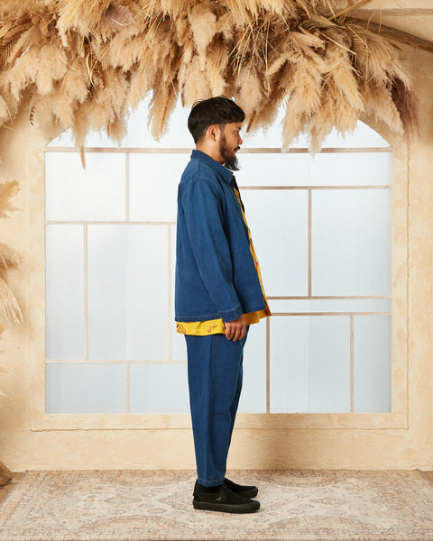 DENIM WORK JKT / RYUKYU INDIGO