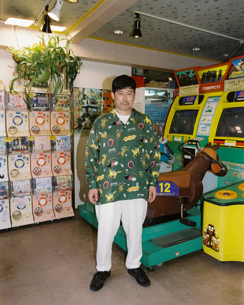 DARK HORSE L/S SHIRT / GREEN