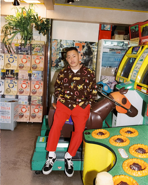 DARK HORSE L/S SHIRT / BROWN