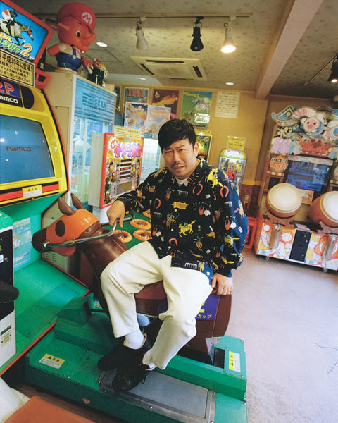 DARK HORSE L/S SHIRT / NAVY