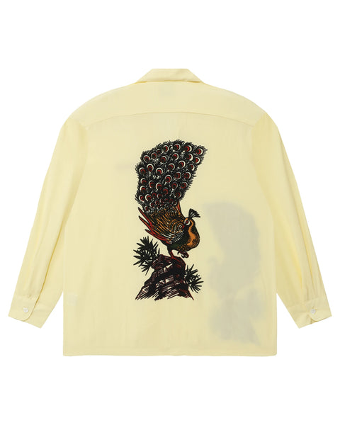 雀荘青天井 L/S SHIRT / CREAM