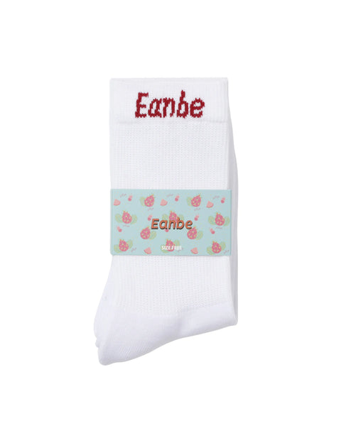 Eanbe  白 ソックス 物撮り画像