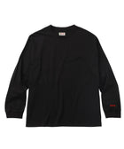 Eanbe 長袖 黒 ロゴＴシャツ 物撮り画像