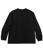 Eanbe 長袖 黒 ロゴＴシャツ 物撮り画像