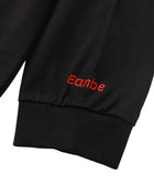 Eanbe 長袖 黒 ロゴＴシャツ 物撮り画像