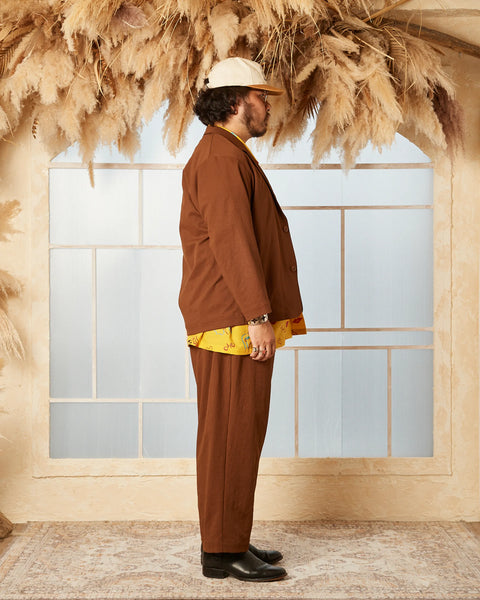 LOOSE BOY JACKET 2nd / BROWN