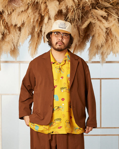 LOOSE BOY JACKET 2nd / BROWN