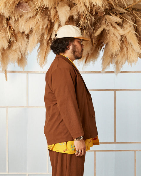 LOOSE BOY JACKET 2nd / BROWN