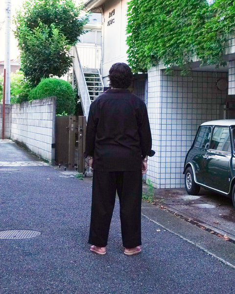 沖縄丸鶏製作所 L/S SHIRT / BLACK