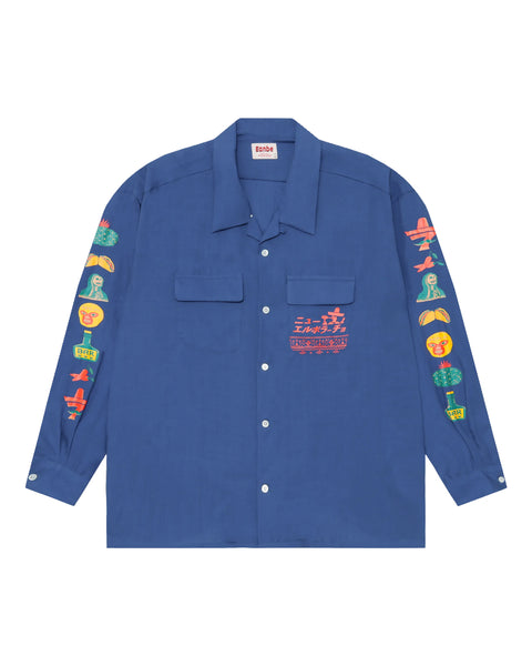 EL BORRACHO L/S Shirt / Navy