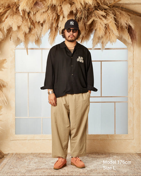 鬼粋俱楽部 L/S SHIRT / BLACK