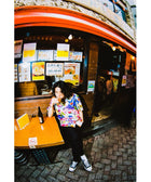 旅行柄_アロハシャツ_着用イメージ_Eanbe