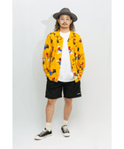 無地ショートパンツ_黒（ブラック）_着用イメージ_ショートパンツ_Eanbe