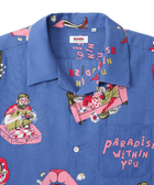PARADISE柄（楽園柄）_アロハシャツ_Eanbe